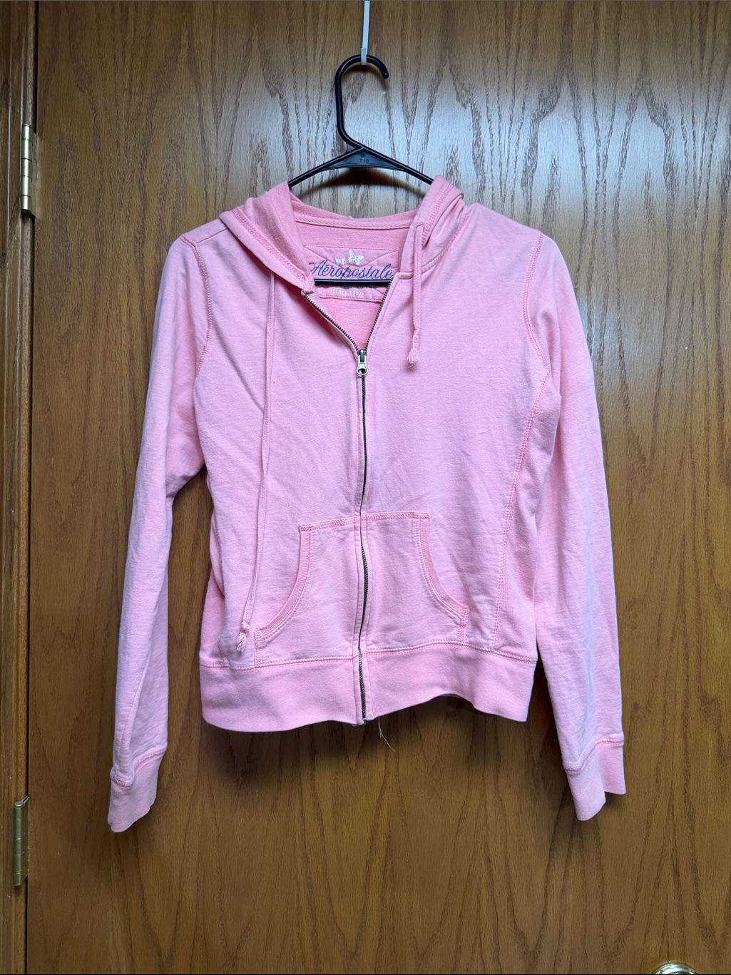 Aeropostale Pink Full-Zip Hoodie